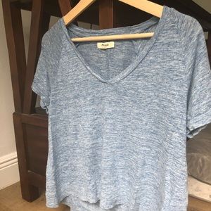 Light Blue Madewell Crop T